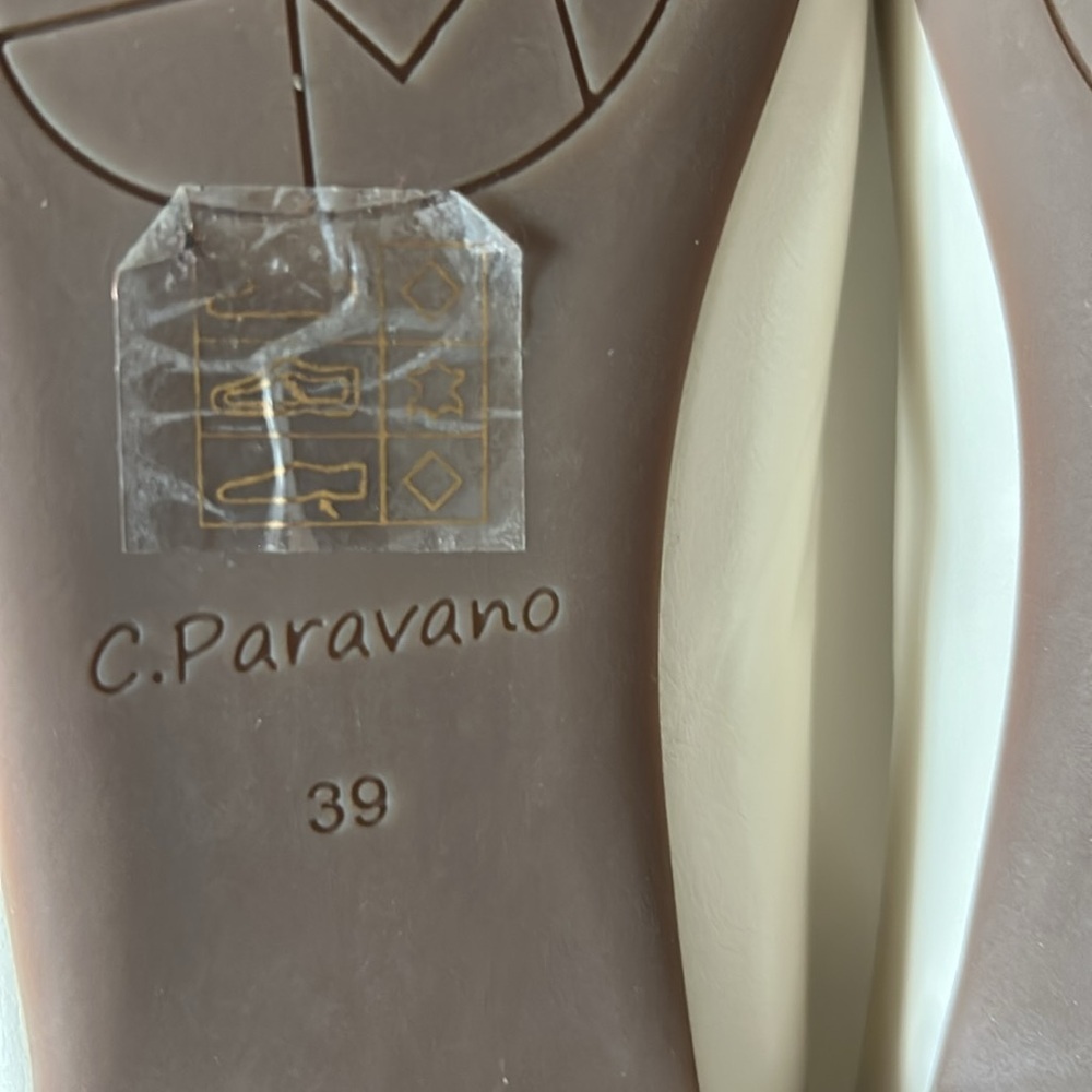 C.Paravano Bow Ballerina Flats - Picture 8 of 9